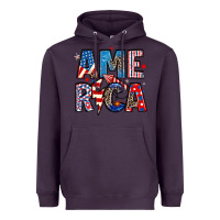 Plum america 4th of july Heavyweight Hoodie - Artiststas