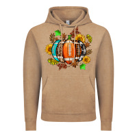 Vintage Coffee fall football sunflower and fall Vintage Hoodie - AdoDesignShop