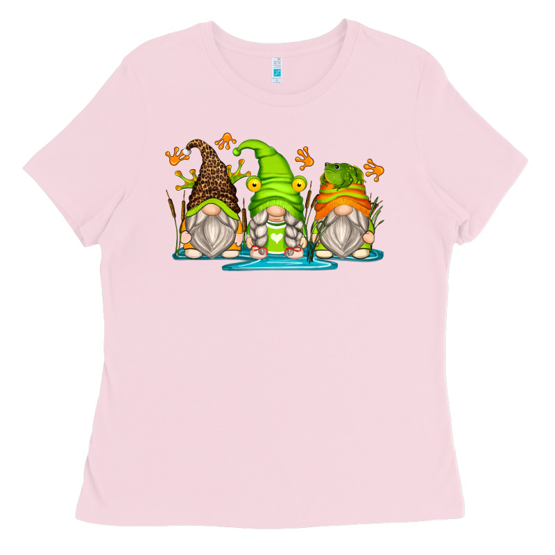 Frog Gnomes Ladies Tee by Zillion Design Studio | Teevron