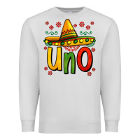Dove Grey uno my first mexican birthday Premium Sweatshirt - Jasminsmagicworld