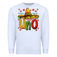 White uno my first mexican birthday Premium Sweatshirt - Jasminsmagicworld