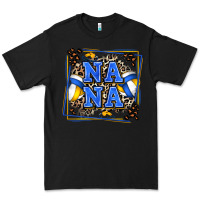 Black volleyball nana with leopard Premium Tee - Zillion Design Studio