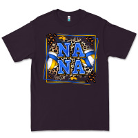 Plum volleyball nana with leopard Premium Tee - Zillion Design Studio