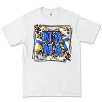 White volleyball nana with leopard Premium Tee - Zillion Design Studio