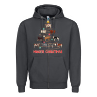 Smoke mooey christmas Zipper Hoodie - MaliasSmallBusiness