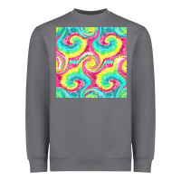 Storm Tie Dye Seamless Pattern Heavyweight Sweatshirt - BundleAndBundleShop