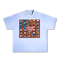 Grape Ice western usa flag heart and stars tumbler Urban Heavy Tee - Artiststas