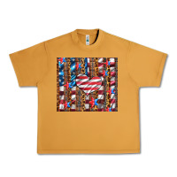 Peanut Butter western usa flag heart and stars tumbler Urban Heavy Tee - Artiststas
