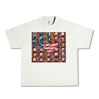 Pistachio western usa flag heart and stars tumbler Urban Heavy Tee - Artiststas