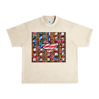 Sandshell western usa flag heart and stars tumbler Urban Heavy Tee - Artiststas