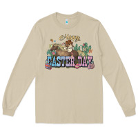Mushroom Happy Easter Day Rodeo Long Sleeve Tee - NancyCooperArtShop