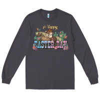 Smoke Happy Easter Day Rodeo Long Sleeve Tee - NancyCooperArtShop