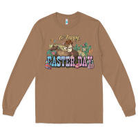 Toasted Coconut Happy Easter Day Rodeo Long Sleeve Tee - NancyCooperArtShop