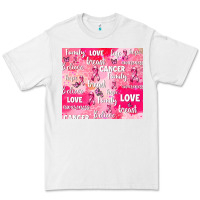 White breast cancer awareness pink Premium Tee - AdoDesignShop