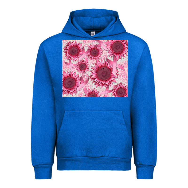 Breast Cancer Sunflower Urban Hoodie by CowGirlArtShop | Teevron