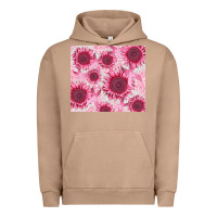 Pigment Burro breast cancer sunflower Urban Hoodie - CowGirlArtShop