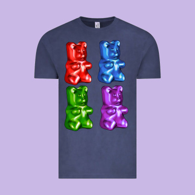 Jellybear Vintage Tee Designed By Adodesignshop