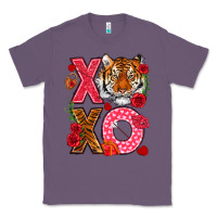 Lavender xoxo with tiger Classic Tee - NancyCooperArtShop