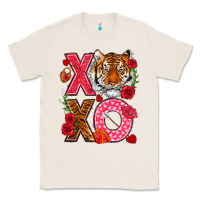 Natural xoxo with tiger Classic Tee - NancyCooperArtShop