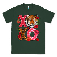 Sports Green xoxo with tiger Classic Tee - NancyCooperArtShop
