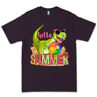 Plum hello summer rex Premium Tee - texasbilliewilder