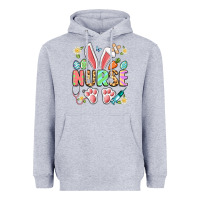 Heather Grey easter nurse bunny Heavyweight Hoodie - Artiststas