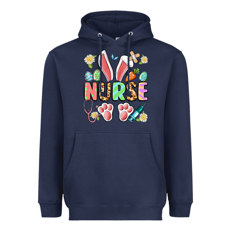 Easter Nurse Bunny Heavyweight Hoodie by Artiststas | Teevron