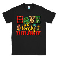 Black have a lovely holiday with gloves Classic Tee - AdoDesignShop