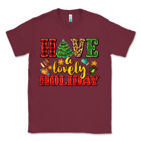 Burgundy have a lovely holiday with gloves Classic Tee - AdoDesignShop