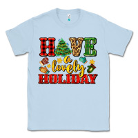 Dusty Blue have a lovely holiday with gloves Classic Tee - AdoDesignShop