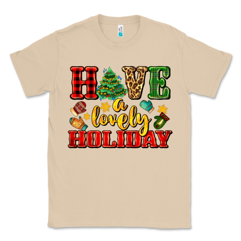 Have A Lovely Holiday With Gloves Classic Tee by AdoDesignShop | Teevron