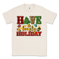 Natural have a lovely holiday with gloves Classic Tee - AdoDesignShop