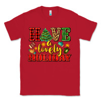 Red have a lovely holiday with gloves Classic Tee - AdoDesignShop