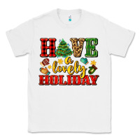 White have a lovely holiday with gloves Classic Tee - AdoDesignShop