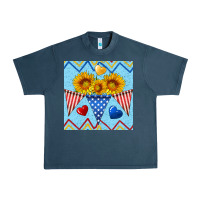 Patriotic Celebration Urban Heavy Tee | Teevron