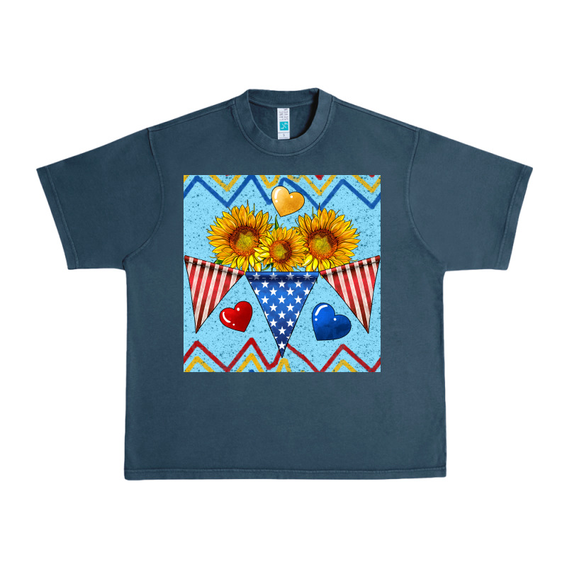Patriotic Celebration Urban Heavy Tee by BundleAndBundleShop | Teevron