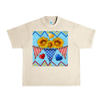 Sandshell patriotic celebration Urban Heavy Tee - BundleAndBundleShop