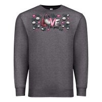 Charcoal Heather for the love of the game  volleyball Premium Sweatshirt - Jasminsmagicworld