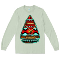 Matcha aztec arrowhead Long Sleeve Tee - Jasminsmagicworld