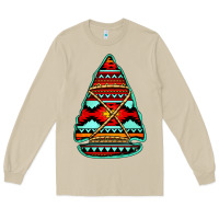Mushroom aztec arrowhead Long Sleeve Tee - Jasminsmagicworld