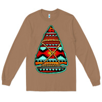 Toasted Coconut aztec arrowhead Long Sleeve Tee - Jasminsmagicworld