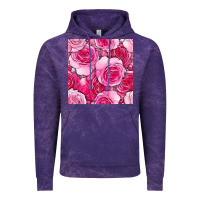 Valentines Day All Dress Up Roses Seamless Pattern Vintage Hoodie | Teevron