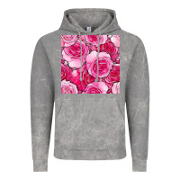 Cloud Rock valentines day all dress up roses seamless pattern Vintage Hoodie - BundleAndBundleShop