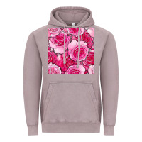 Vintage Zinc valentines day all dress up roses seamless pattern Vintage Hoodie - BundleAndBundleShop