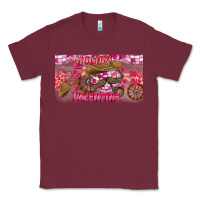 Burgundy Howdy Valentine Classic Tee - CowhideDigitalArt