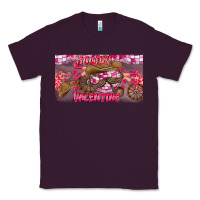 Plum Howdy Valentine Classic Tee - CowhideDigitalArt