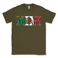 Army Green mexican flag mini Classic Tee - Jasminsmagicworld