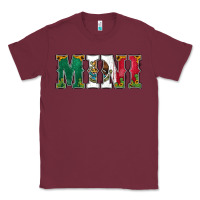 Burgundy mexican flag mini Classic Tee - Jasminsmagicworld