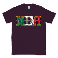 Plum mexican flag mini Classic Tee - Jasminsmagicworld