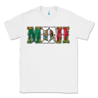 White mexican flag mini Classic Tee - Jasminsmagicworld
